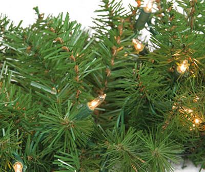 48" Northern Pine Light-Up Wreath