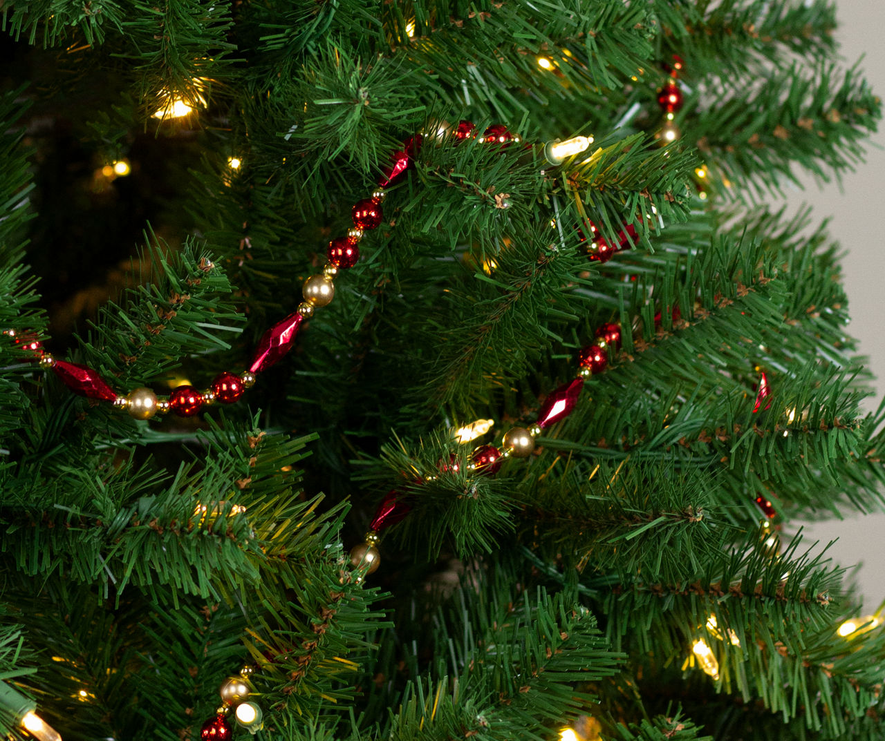 Red Beaded Garland