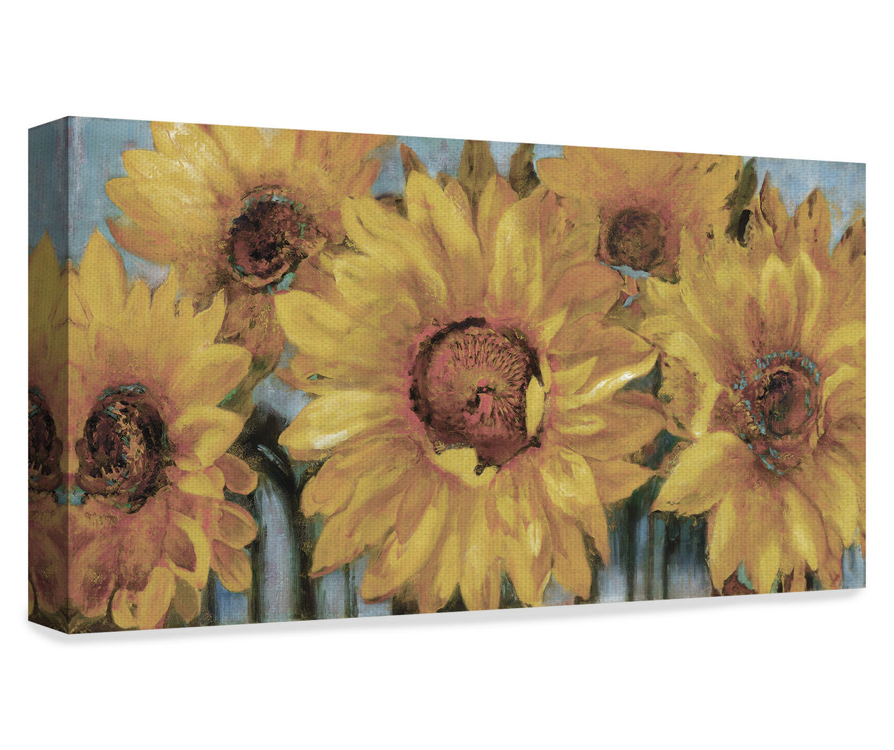 Sunburst Wrapped Canvas | Big Lots