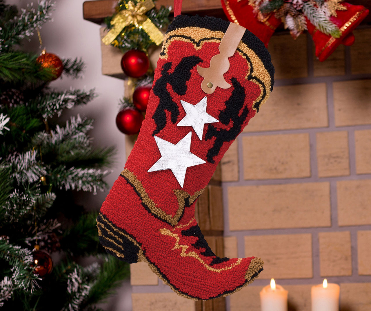 Cowboy boot outlet stocking