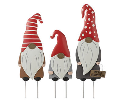 Gnome Family 2-in-1 Wall & Yard Decor