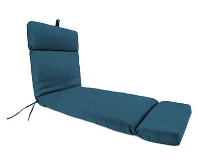 Celosia Legion Blue Outdoor Chaise Cushion
