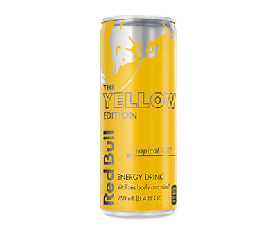The Yellow Edition Tropical Energy Drink, 8.4 Oz.