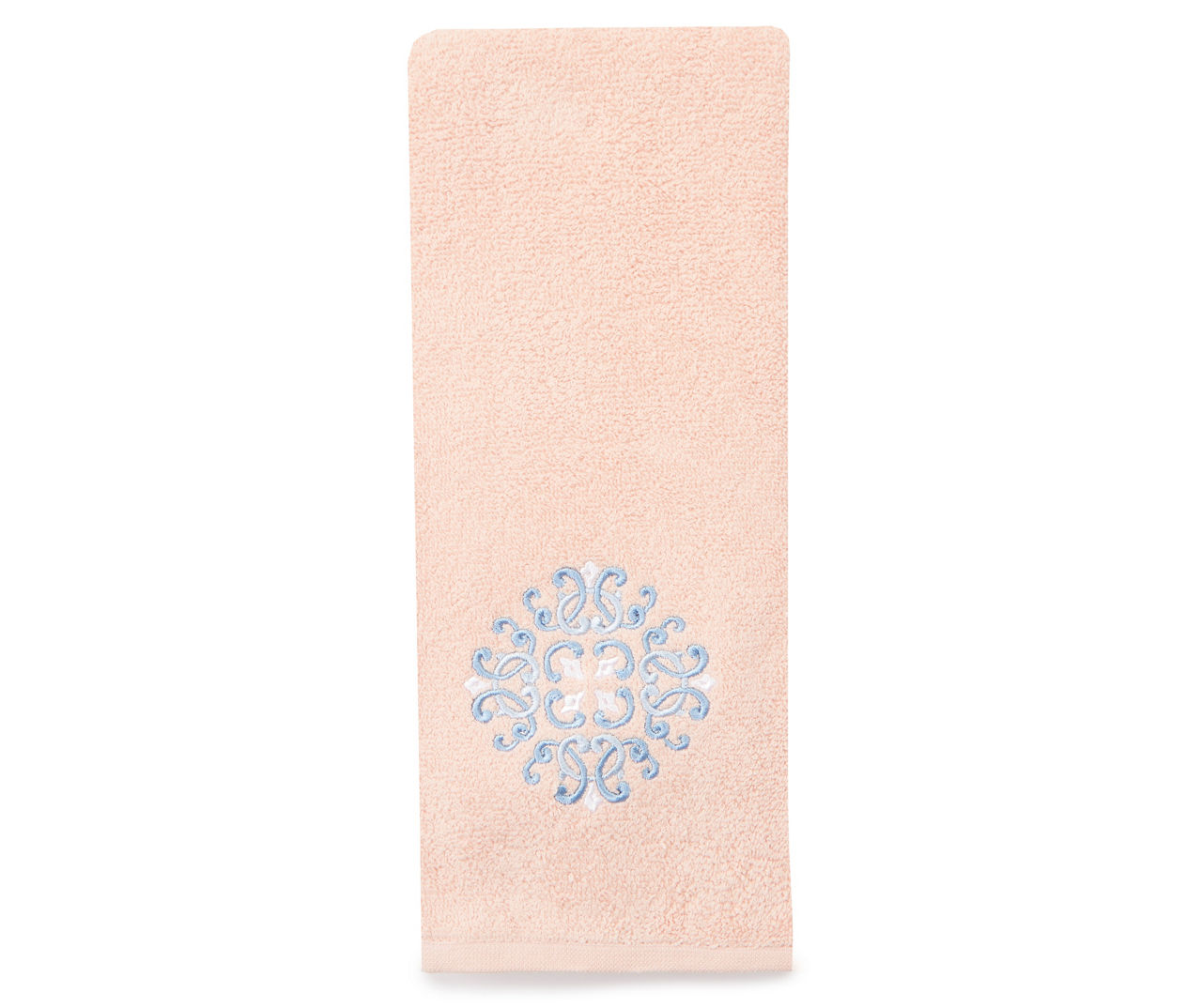 Ornate Medallion Embroidered Hand Towel