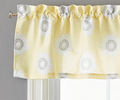Sunflowers Valance & Tier 3-Piece Curtain Set