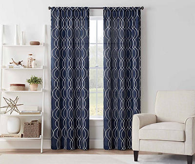 Broyhill Embroidered Curtain Panel Pair