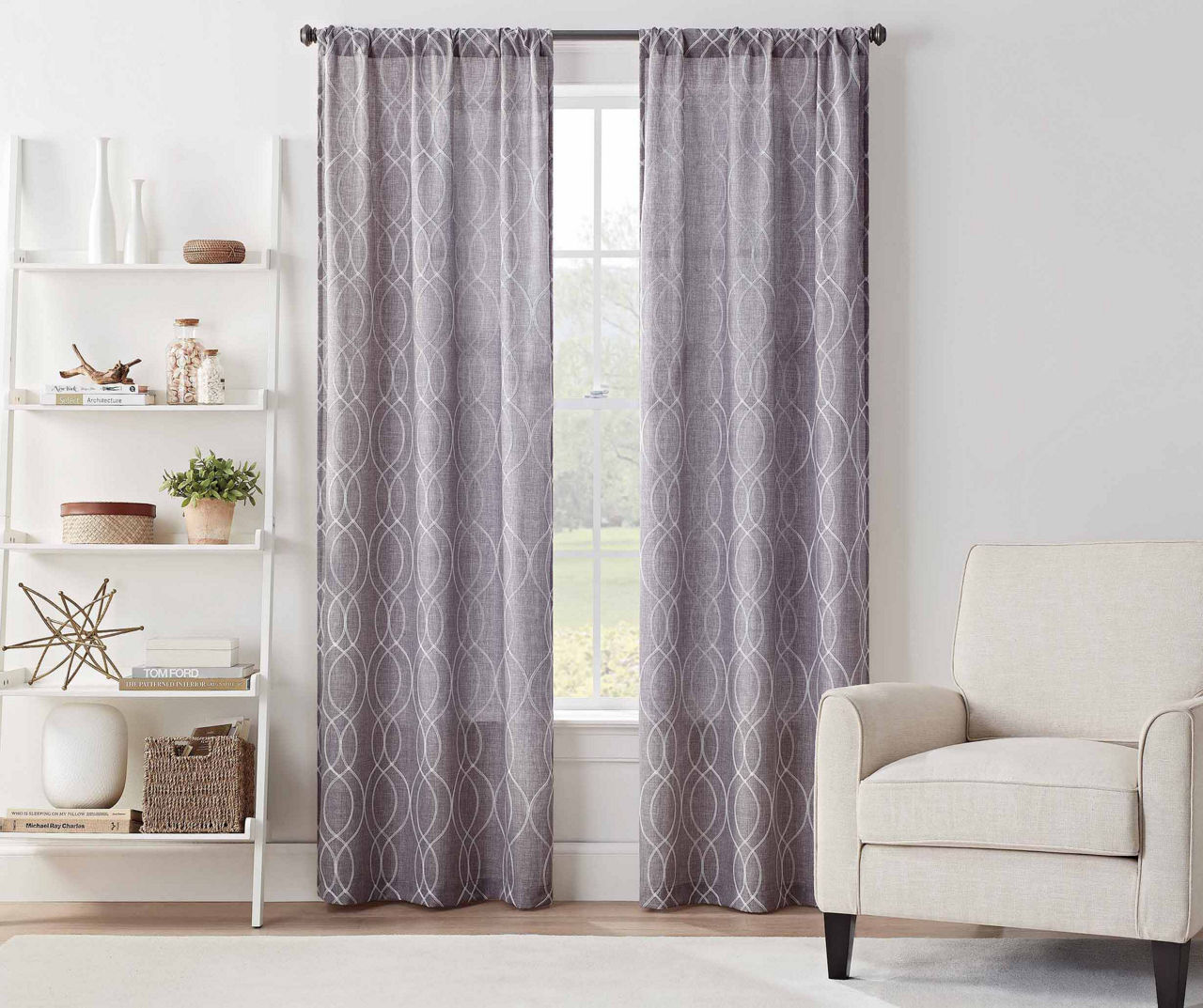 Broyhill Broyhill Embroidered Curtain Panel Pair Big Lots