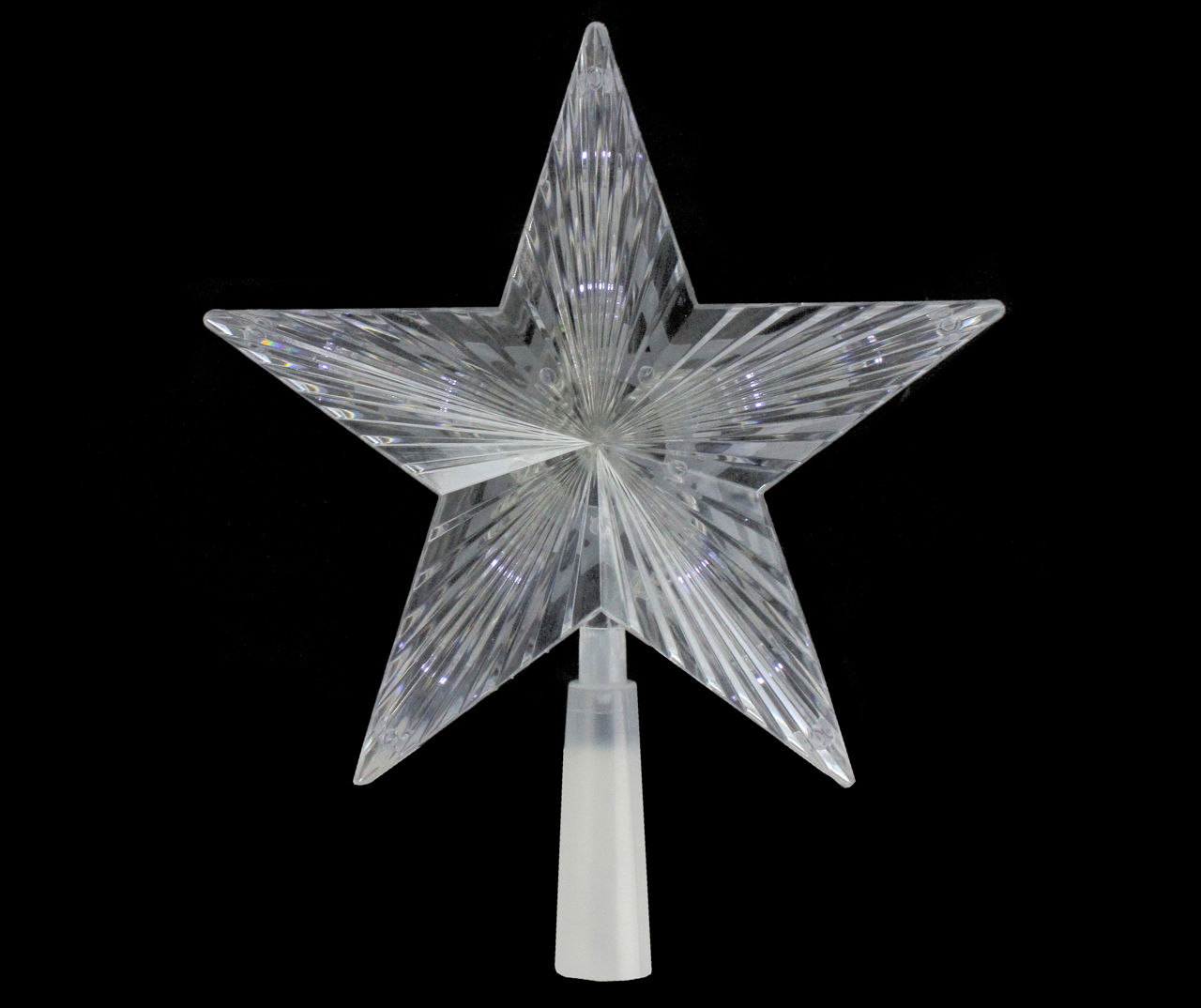 Northlight Crystal Star LED Tree Topper with Clear Lights | Big Lots