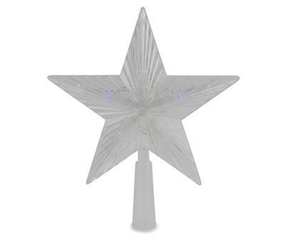 Crystal Star LED Tree Topper