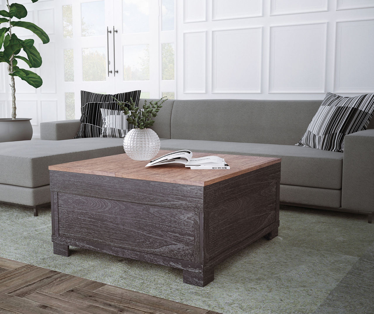 Broyhill white deals coffee table