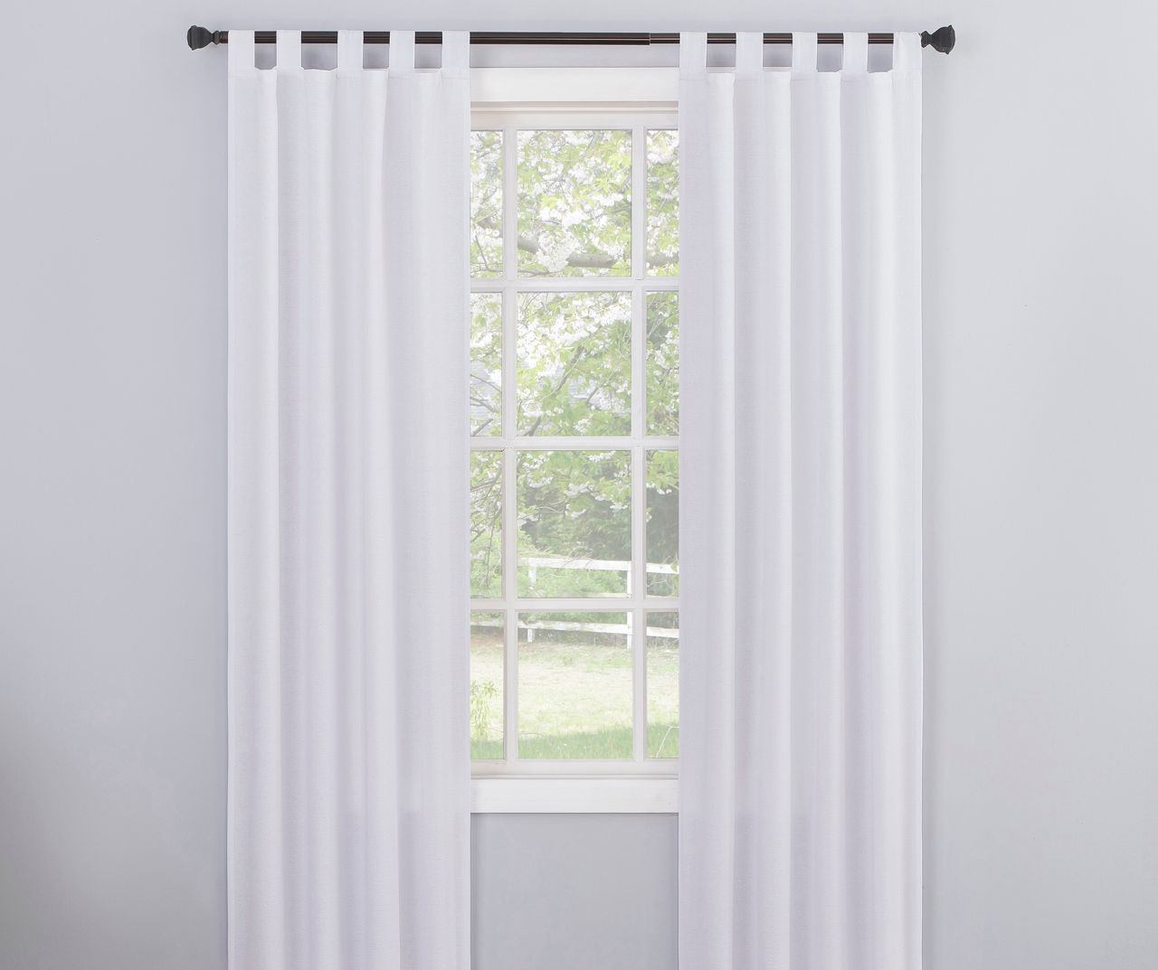 Broyhill Broyhill Durham SemiSheer Textured Tab Top Curtain Panel
