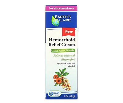 Hemorrhoid Relief Cream, 1 Oz Other