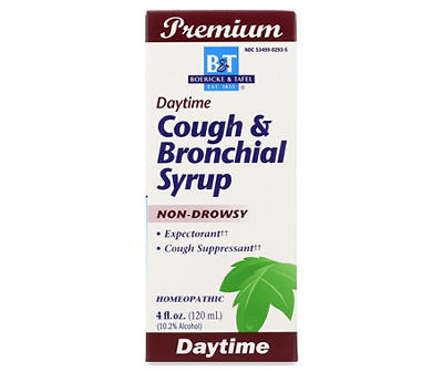 Cough and Bronchitis Syrup, 4 Fl Oz Box