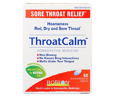 Throatcalm, 60 Tab Box