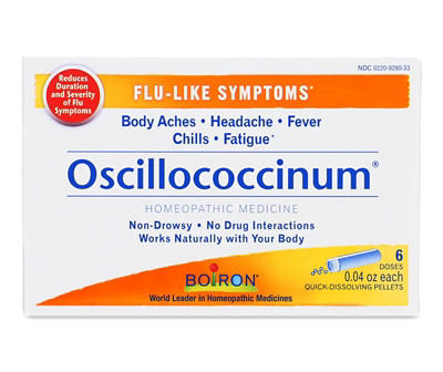 Oscillococcinum, 6 Dose Box