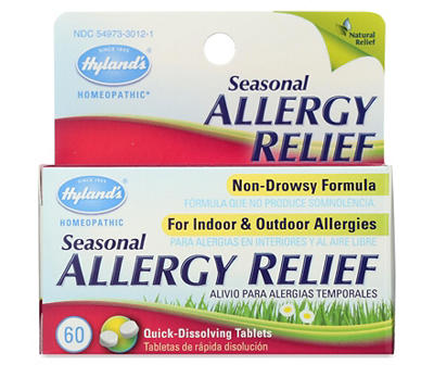 Homepathic Seasonal Allergy Relief, 60 Tab Other