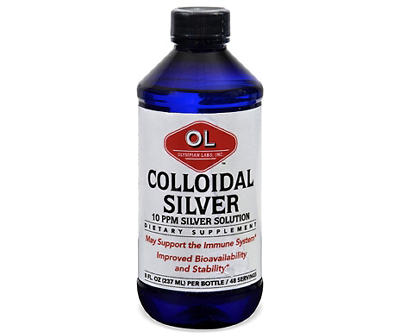 Colloidal Silver, 8 Oz Other