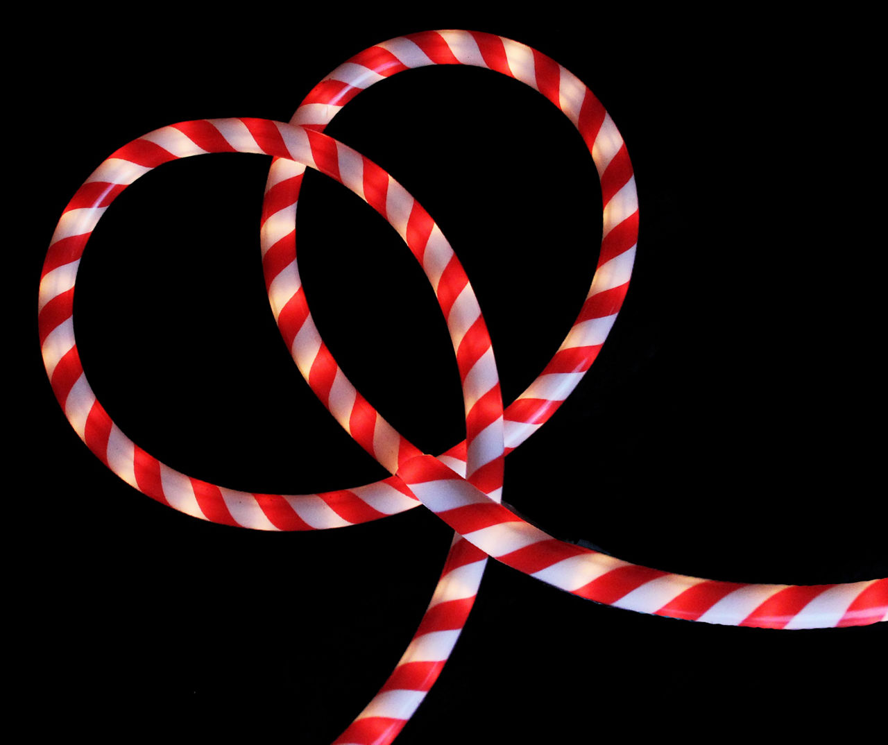 18' Red & White Striped Candy Cane Rope Light | Big Lots