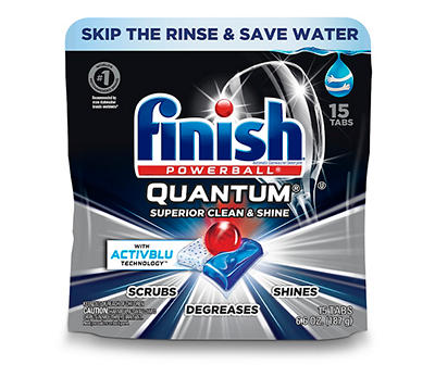 Quantum Powerball Dish Detergent, 15-Pack