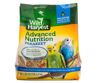 Advanced Nutrition Parakeet Food, 4 Lbs.