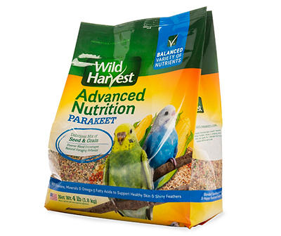 Advanced Nutrition Parakeet Food, 4 Lbs.