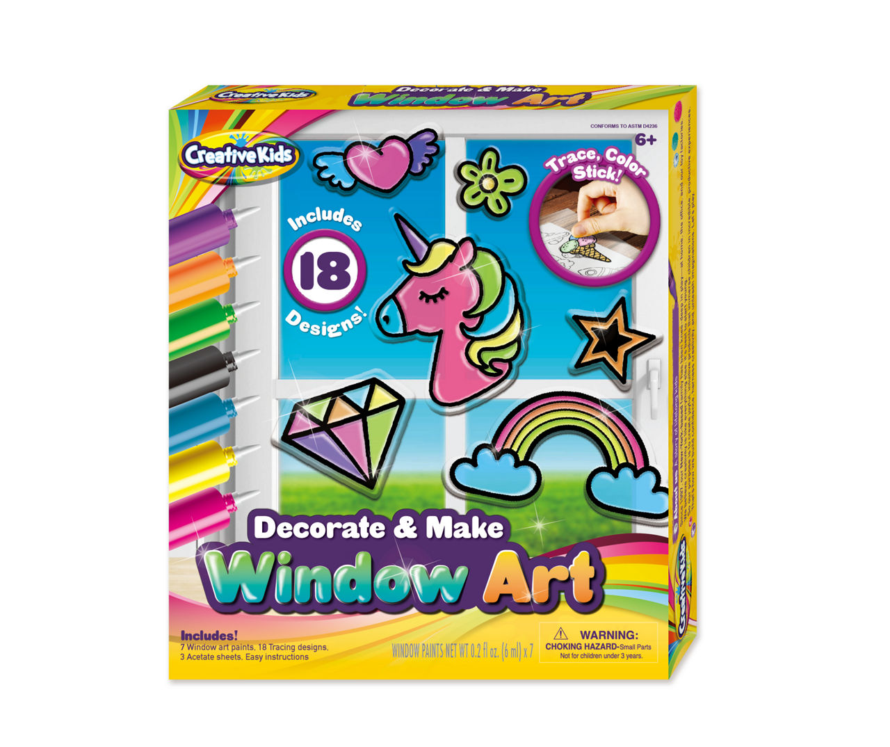 Creative Kids Deluxe Window Art Kit! 