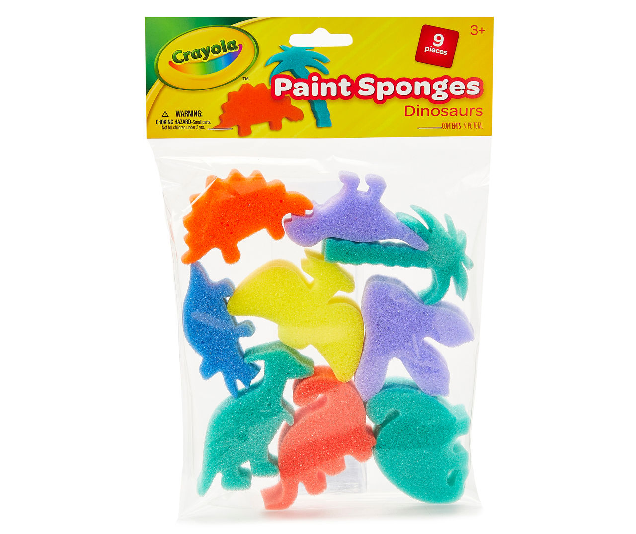 Crayola Dinosaur Paint Sponges, 9Count Big Lots