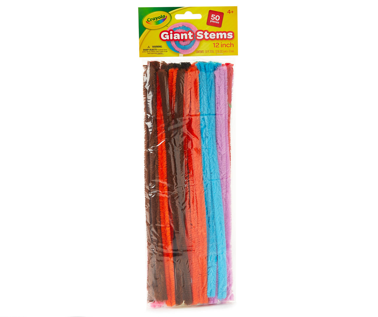 Fixo Kids 68013300 Pack of 50 Red Pipe Cleaners for Crafts, 6 mm Diameter,  30 cm Long : : Stationery & Office Supplies