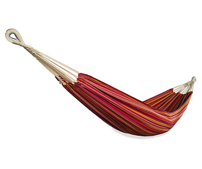 Toasted Almond Stripe Hammock in a Bag
