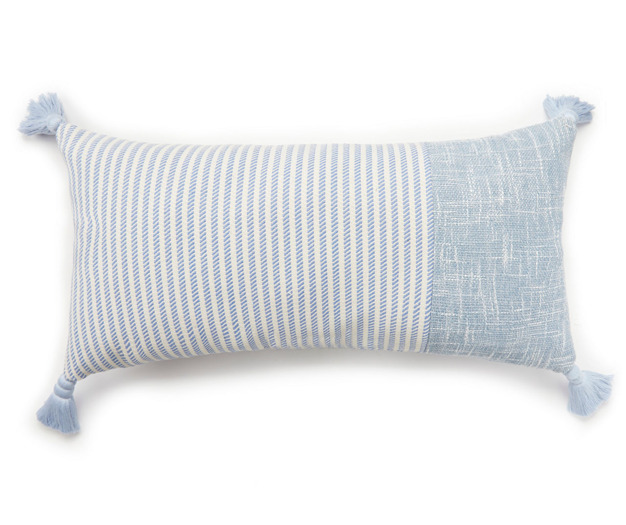 Broyhill Blue Striped Lumbar Throw Pillow Big Lots