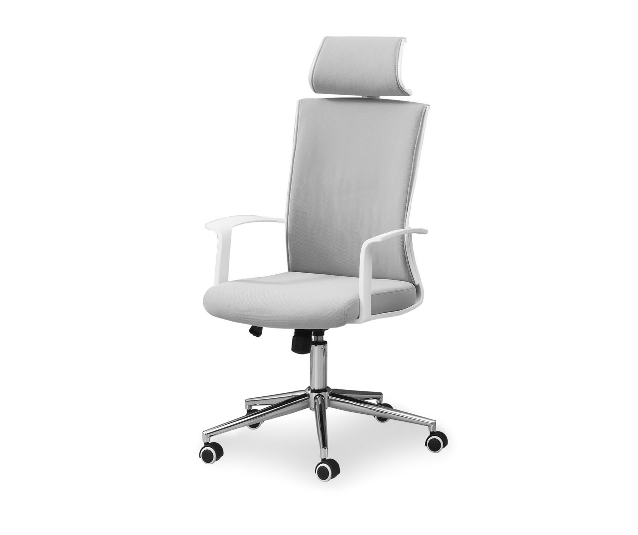 Monarch White & Gray HighBack Modern Executive Office Chair Big Lots