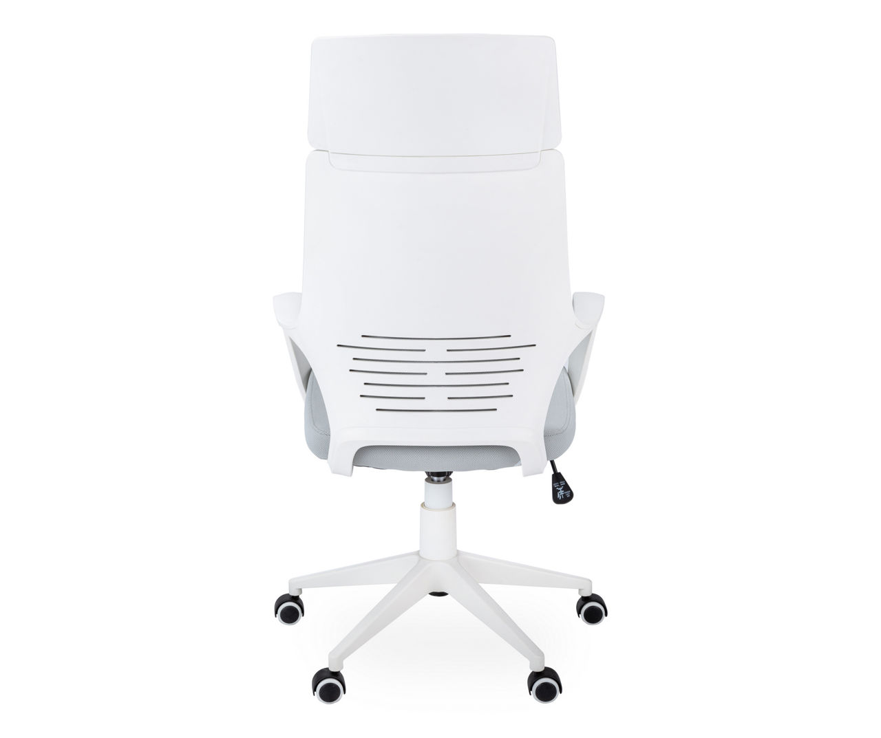 Monarch White Gray Executive Office Chair Big Lots