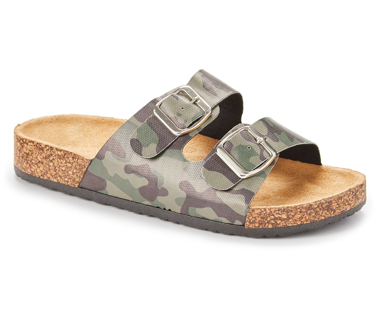 Camo discount footbed sandals