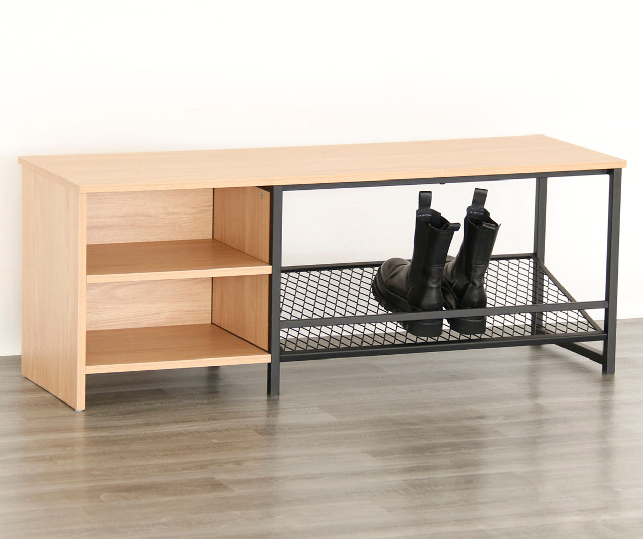 NEW YORK 3-section Entryway Bench Shoe Storage 