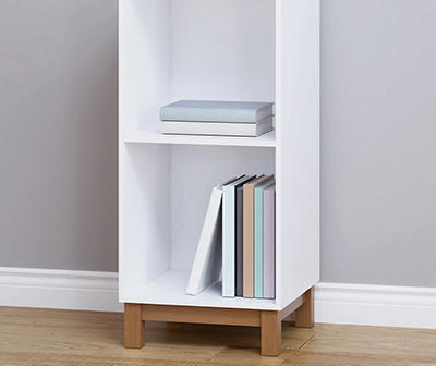 Free Spirit White 2-Cube Storage Shelf