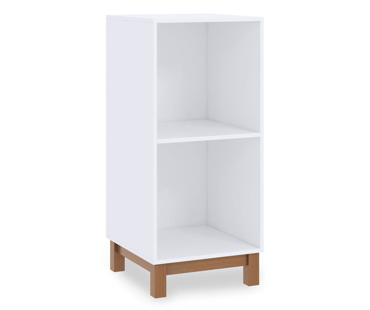 Real Living Free Spirit White 2-Cube Storage Shelf