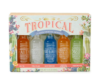 Taco Tuesday Tropical Cocktail Mixer Set, 5-Pack