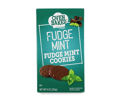 Fudge Mint Cookies, 9 Oz.