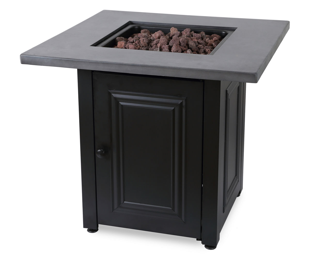 Broyhill eagle brooke wood look on sale concrete top gas fire pit table