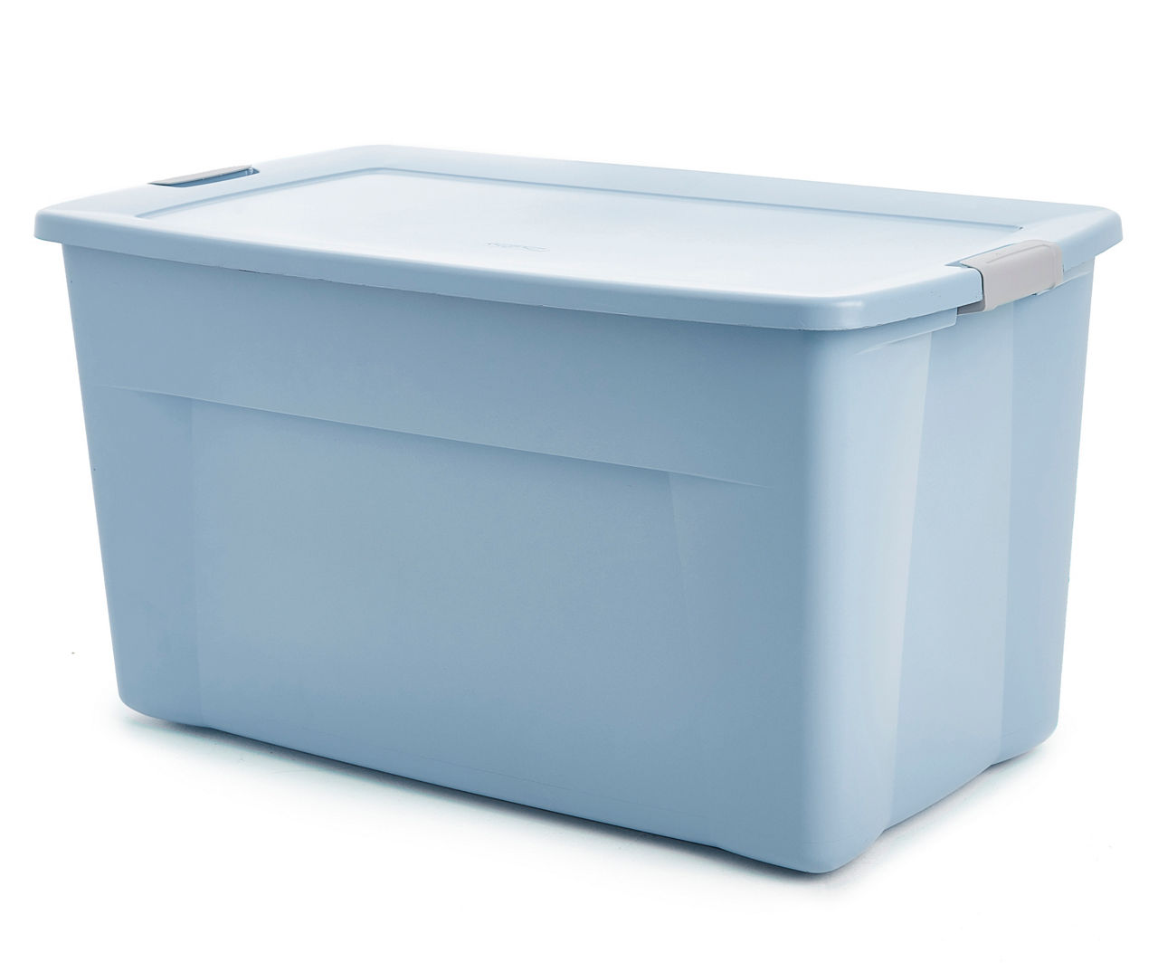 Sterilite 45 Gal. Wheeled Latching Storage Bin in Lapis Blue 19481004 - The  Home Depot