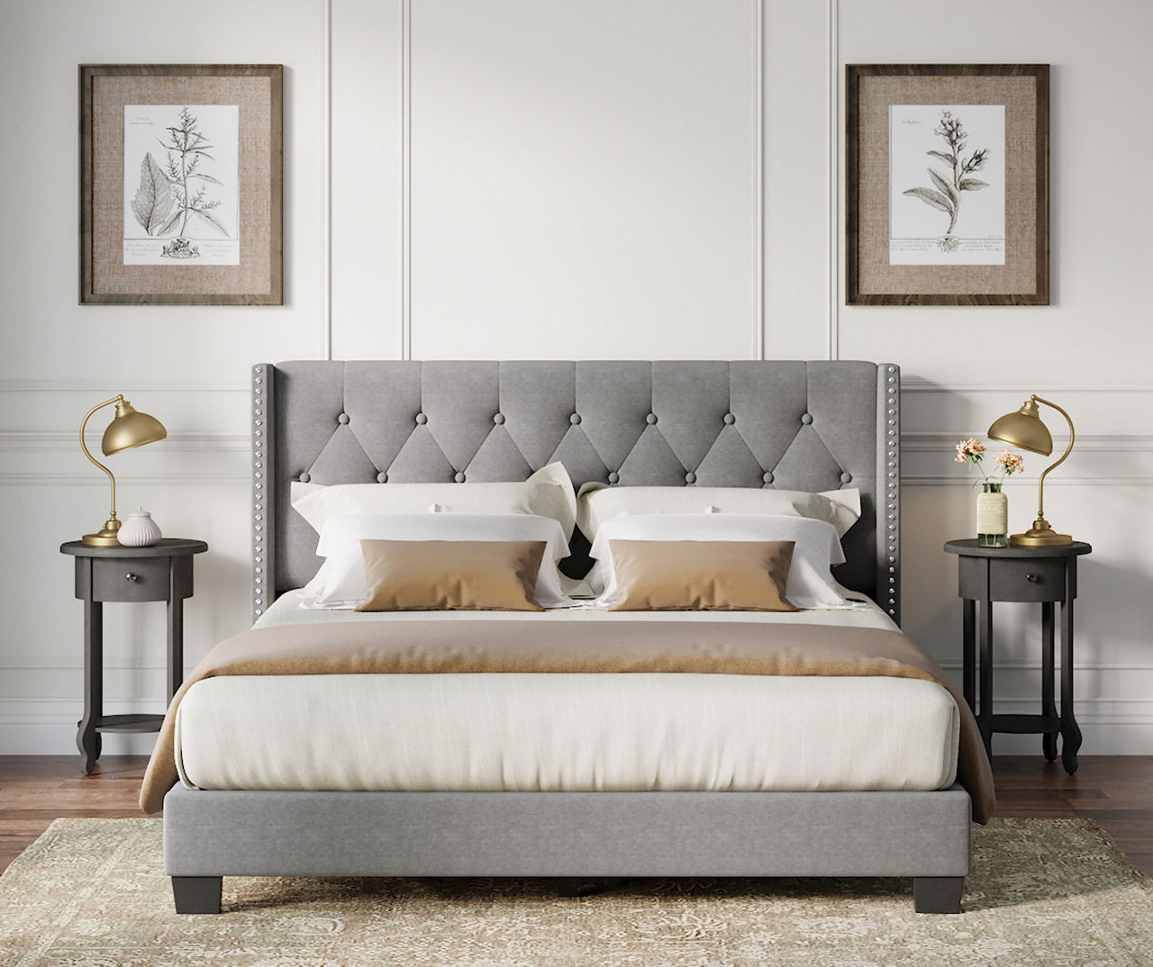 Platform bed frame queen shop big lots