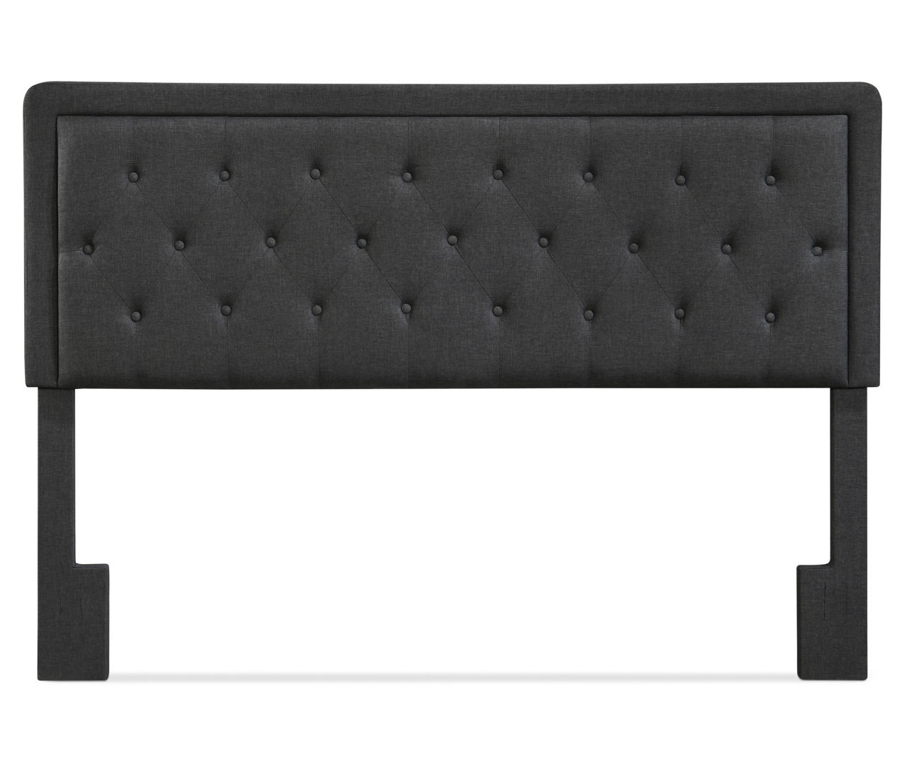 Charcoal Gray Amery Upholstered King Headboard