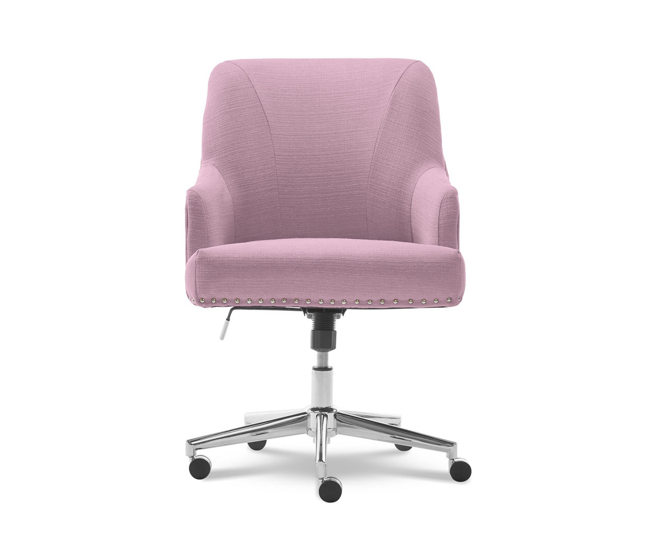 Serta Leighton Modern Memory Foam & Twill Fabric Home Office Chair Lilac  47925D - Best Buy