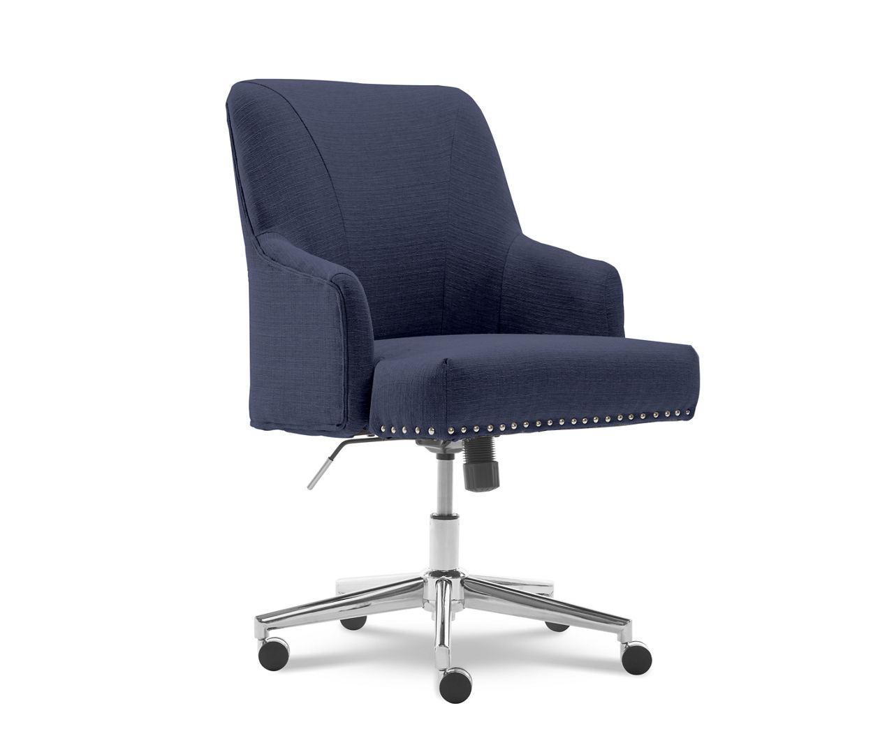 Serta Leighton Blue Memory Foam Fabric Office Chair | Big Lots