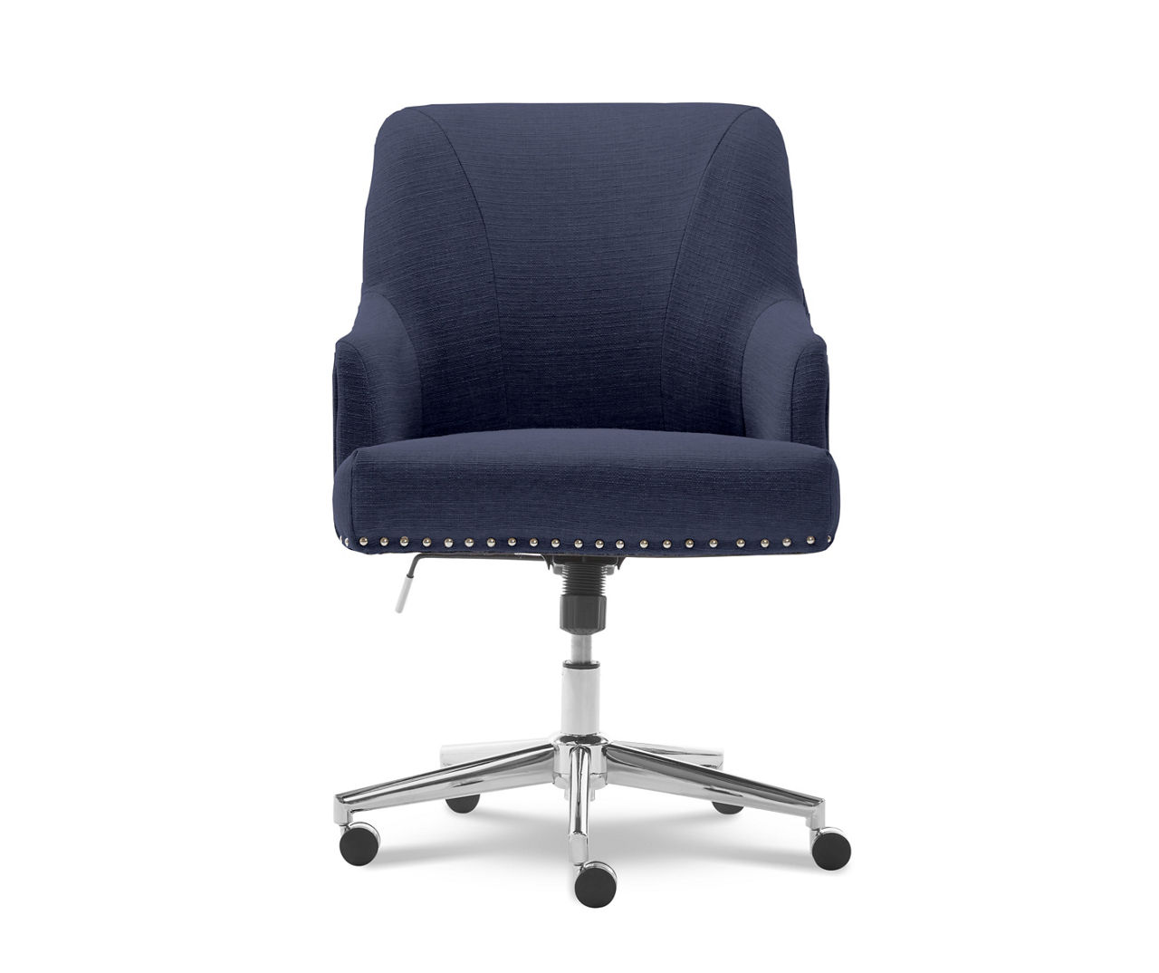 Leighton Blue Memory Foam Fabric Office Chair