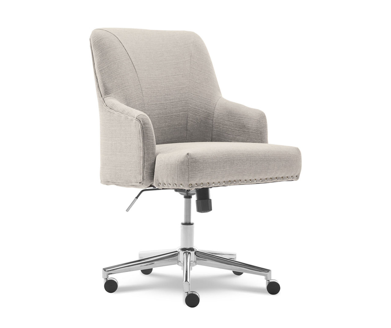 Serta at Home 48371 Leighton Home Office Chair, Light Gray