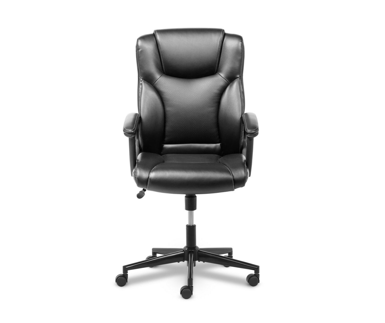 Connor Black Bonded Leather Office Chair