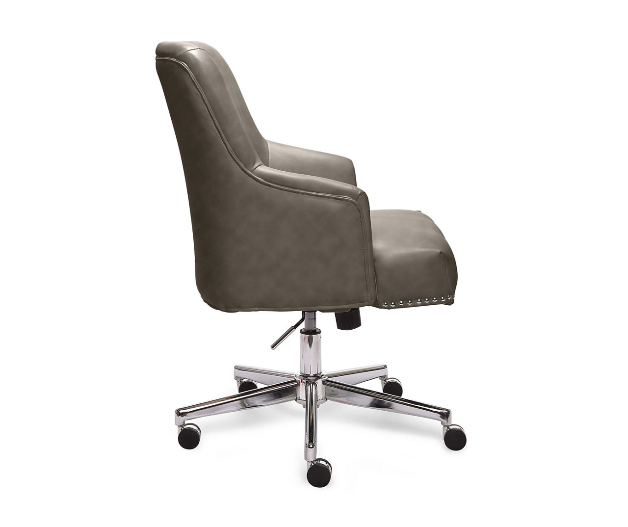 Style Leighton Home Office Chair Gray - Serta