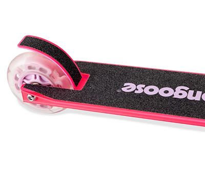 Mongoose Force Pink 1.0 Light-Up Folding Scooter