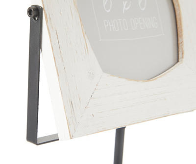 Metal Standing Tabletop Photo Frame